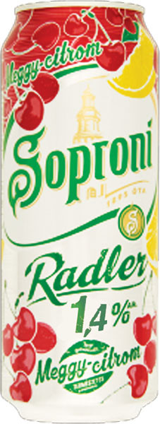 Soproni Radler Meggy Citrom 1 4 Dob 0 5 Gasztroizmus 200