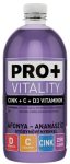   PRO+ Vitality Áfonya-Ananász Cink C-és D-Vit. 0,75l 6/# DRS