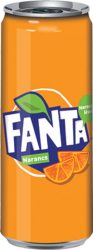 Fanta Narancs 0.33l dob. 24/# DRS